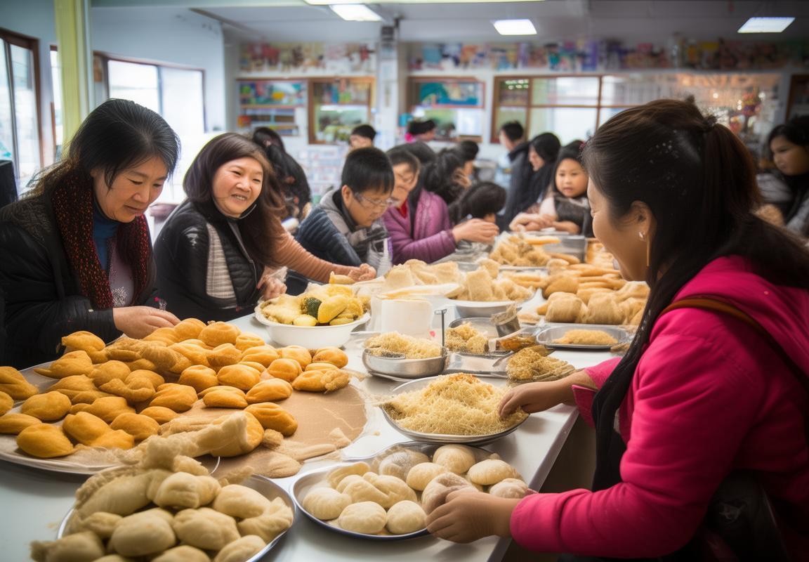 社区活动传递邻里温情：共享美食送出暖冬礼包，外卖骑手收获暖心惊喜